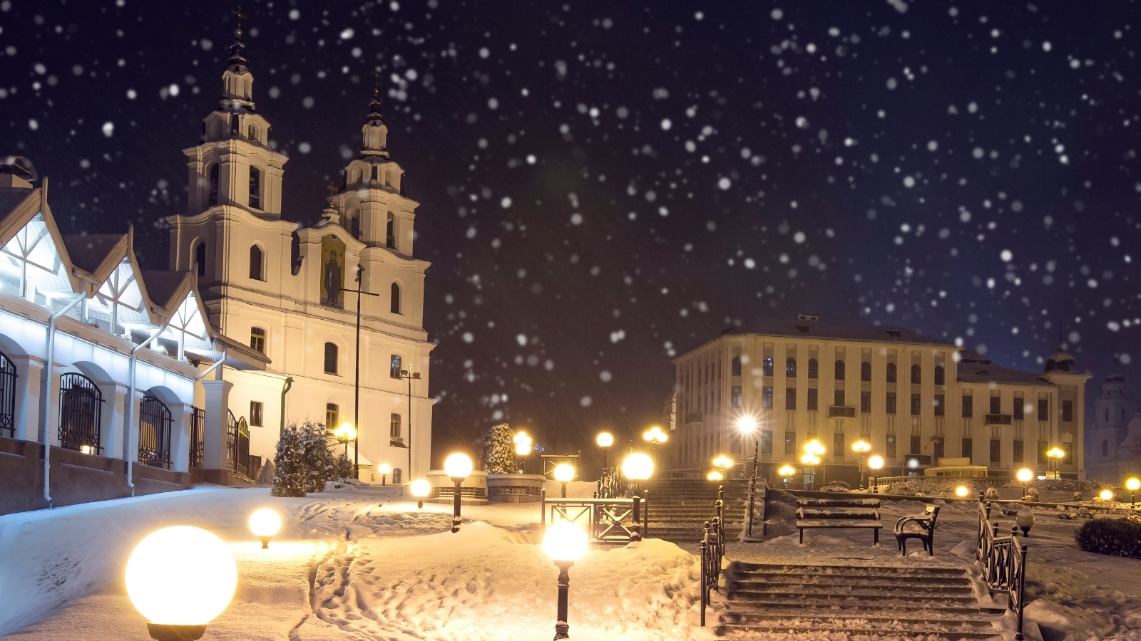 Зимняя сказка в Минске